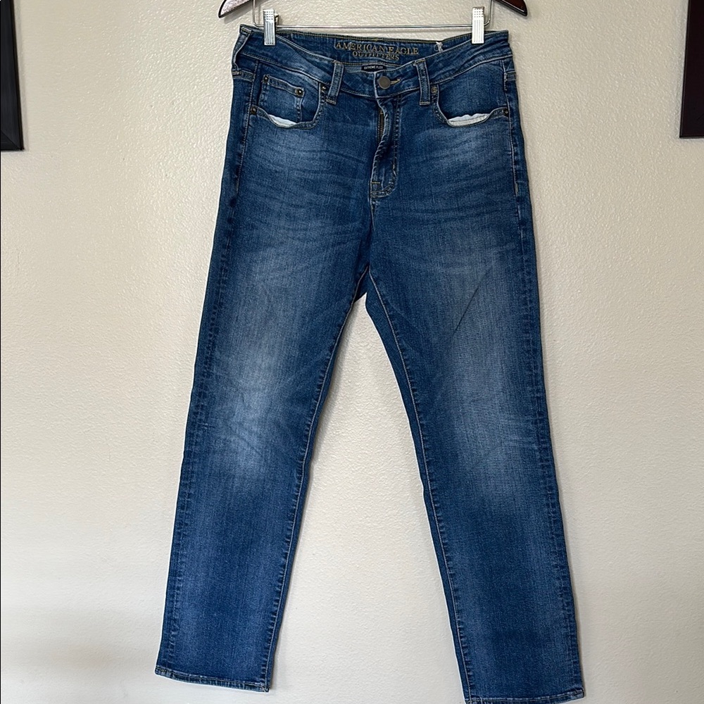 American Eagle Outfitters Straight Jeans - Blue 32X32